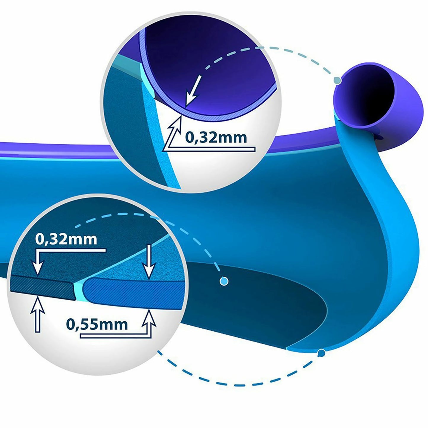 Piscina gonflabila cu filtru Intex Easy Set 244 x 61 cm