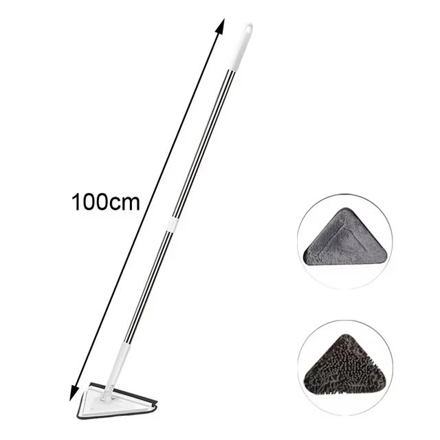 Mop Multifunctional CleanMaster, Rotire 360°, Cap Triunghiular, Usor de Folosit si Eficient