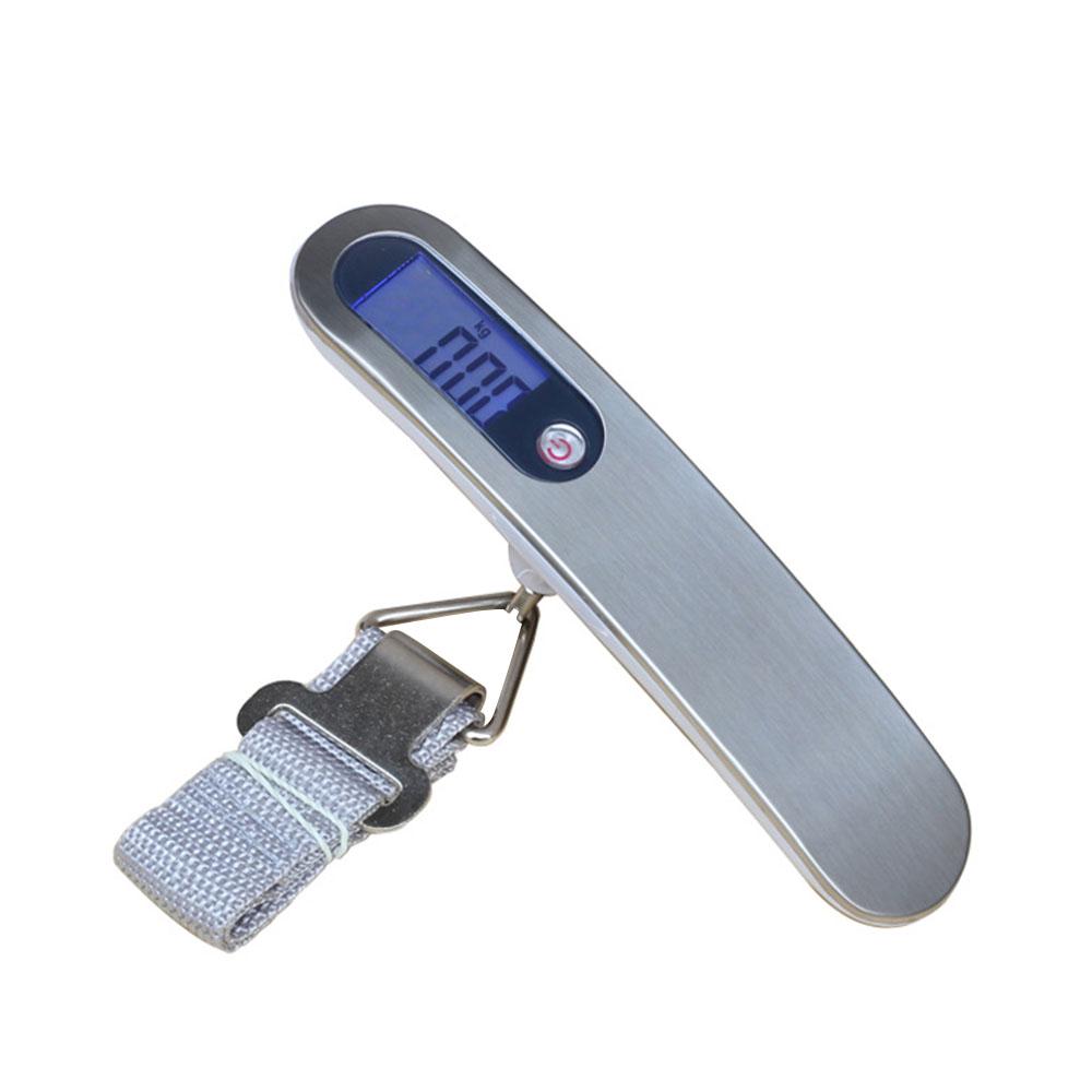 Cantar Electronic Pentru Bagaje, Afisaj LCD Digital, Capacitate 50 Kg, Precizie Ridicata, Compact Si Portabil