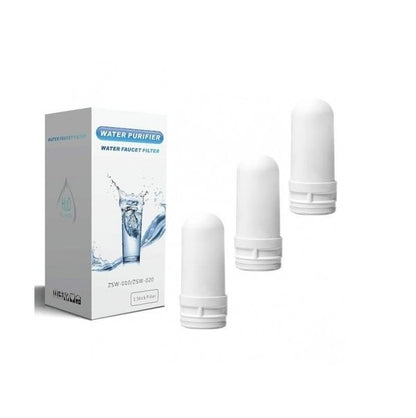 Set 3 x Filtre Apa Robinet Zoosen, Cartus Purificator Apa, Eliminare Impuritati, Apa Curata si Sigura pentru Consumul Zilnic