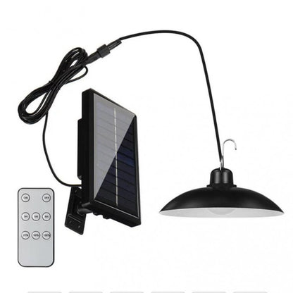 Lampa Solara LED Suspendata cu Telecomanda XF-707 – Panou Solar Extern, Iluminat Exterior Curte