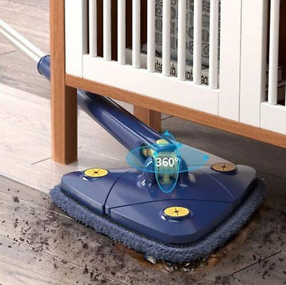 Mop Multifunctional CleanMaster, Rotire 360°, Cap Triunghiular, Usor de Folosit si Eficient
