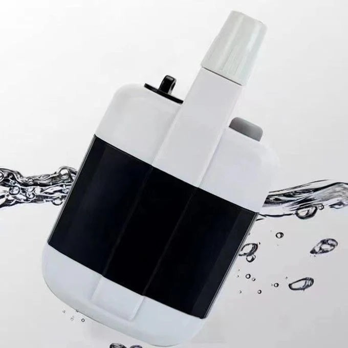 Dus Portabil cu Incarcare USB pentru Camping cu Robinet Incorporat pentru Interior/Exterior