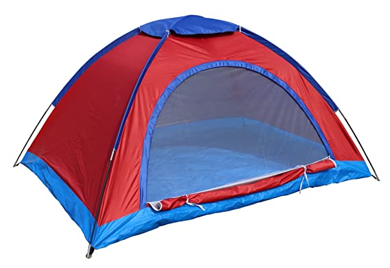 Cort pentru Camping 2-3 Persoane cu Plasa pentru Insecte 200 x 120 x 110 cm