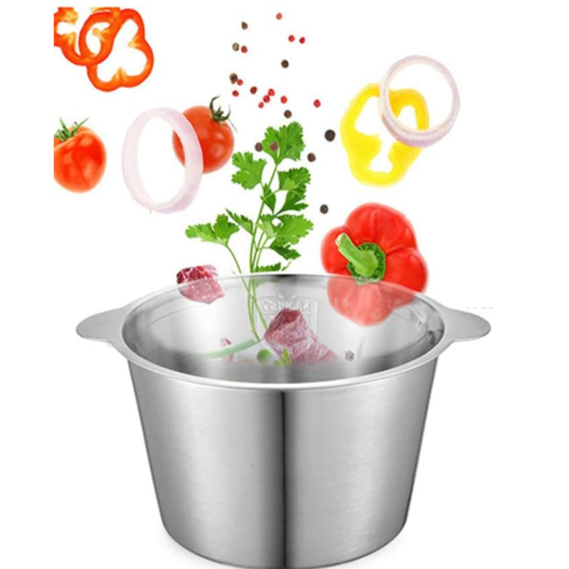 Tocator Electric Inox Multifunctional 3L, 1000W, 4 Lame din Otel Inoxidabil, Robot Bucatarie pentru Carne si Legume