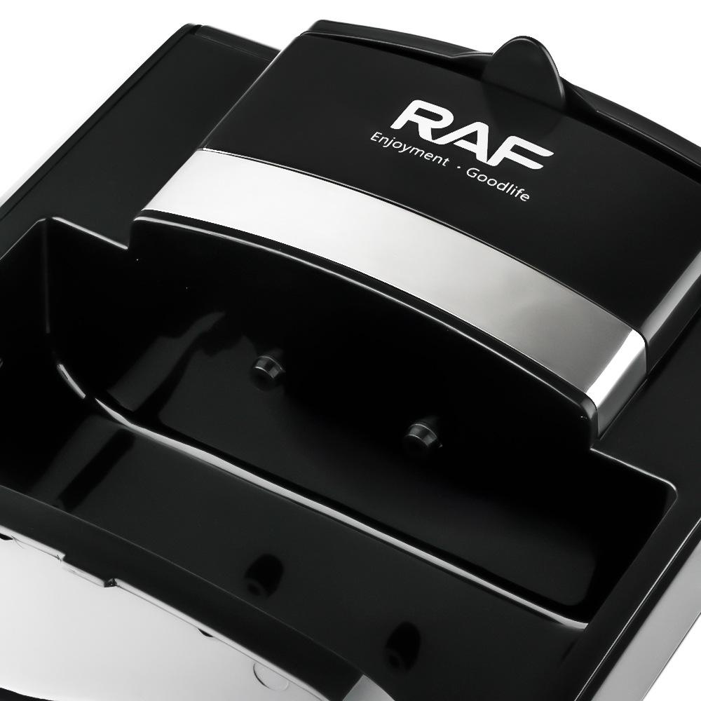 Espressor Cafea RAF 1000W cu 2 Cani,  Filtru Reutilizabil, Sistem Anti-Picurare, Protectie Supraincalzire, Preparare Rapida Cafea Macinata