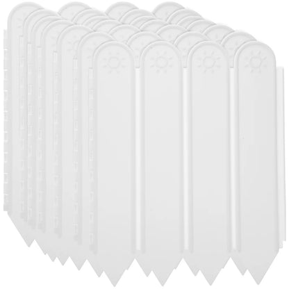 Set 12 Garduri Decorative Premium pentru Gradina, 20x22 cm, Alb Elegant, Lungime Totala 2.4 m, Rezistente la Intemperii