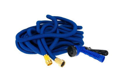 Furtun Extensibil Gradina 37M Magic Garden Hose Cu Accesoriu pentru Stropit, 8 Functii, Rezistent La Presiune, Diverse Culori