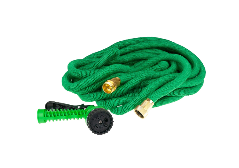 Furtun Extensibil Gradina 37M Magic Garden Hose Cu Accesoriu pentru Stropit, 8 Functii, Rezistent La Presiune, Diverse Culori