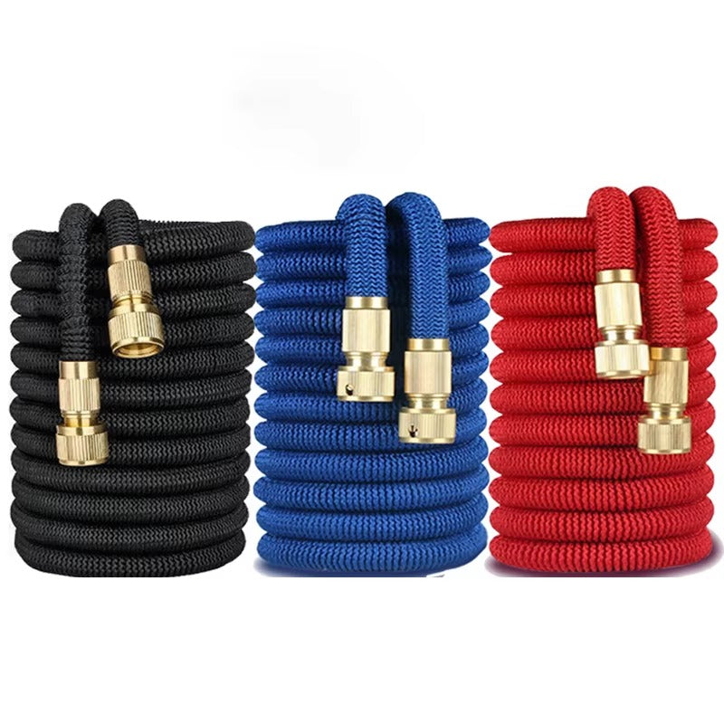 Furtun Extensibil Gradina 37M Magic Garden Hose Cu Accesoriu pentru Stropit, 8 Functii, Rezistent La Presiune, Diverse Culori