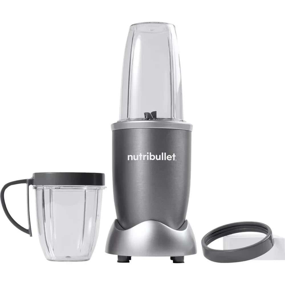 Blender Smoothie Multifunctional 1000W, Set Complet cu Pahar 1L si 500ml, Lame din Otel Inoxidabil, Ideal pentru Smoothie, Sucuri si Rasnire
