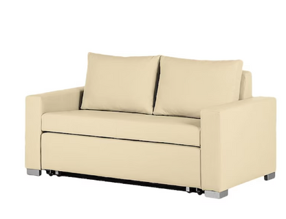 Folie Autoadeziva Piele Ecologica Crem 75x250 cm, Material Premium, Rezistenta, Ideala pentru Mobilier si Decor Interior