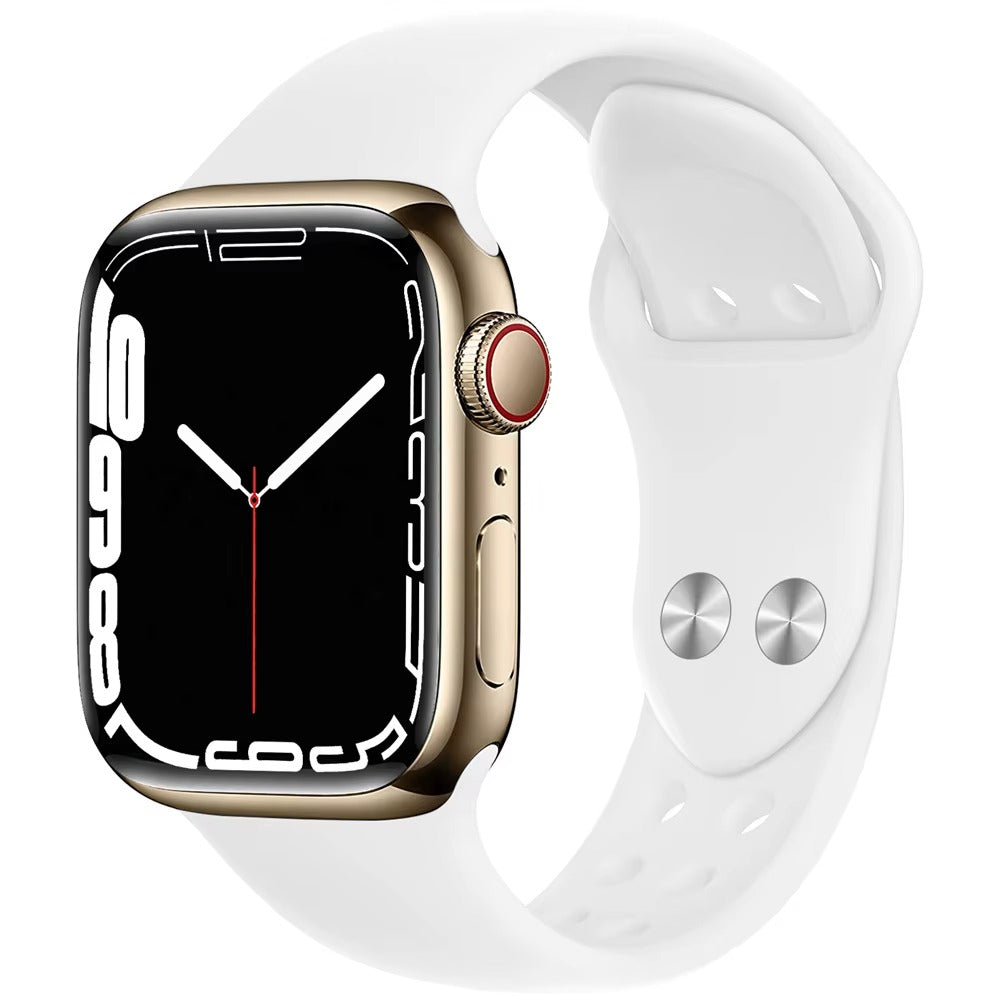 Smartwatch Bluetooth I7 Pro Max cu Monitorizare Ritm Cardiac, Pasi, Somn, Notificari, Control Muzica si Apeluri, Ecran Touch HD, Compatibil Android si iOS