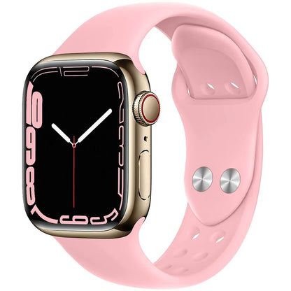 Smartwatch Bluetooth I7 Pro Max cu Monitorizare Ritm Cardiac, Pasi, Somn, Notificari, Control Muzica si Apeluri, Ecran Touch HD, Compatibil Android si iOS