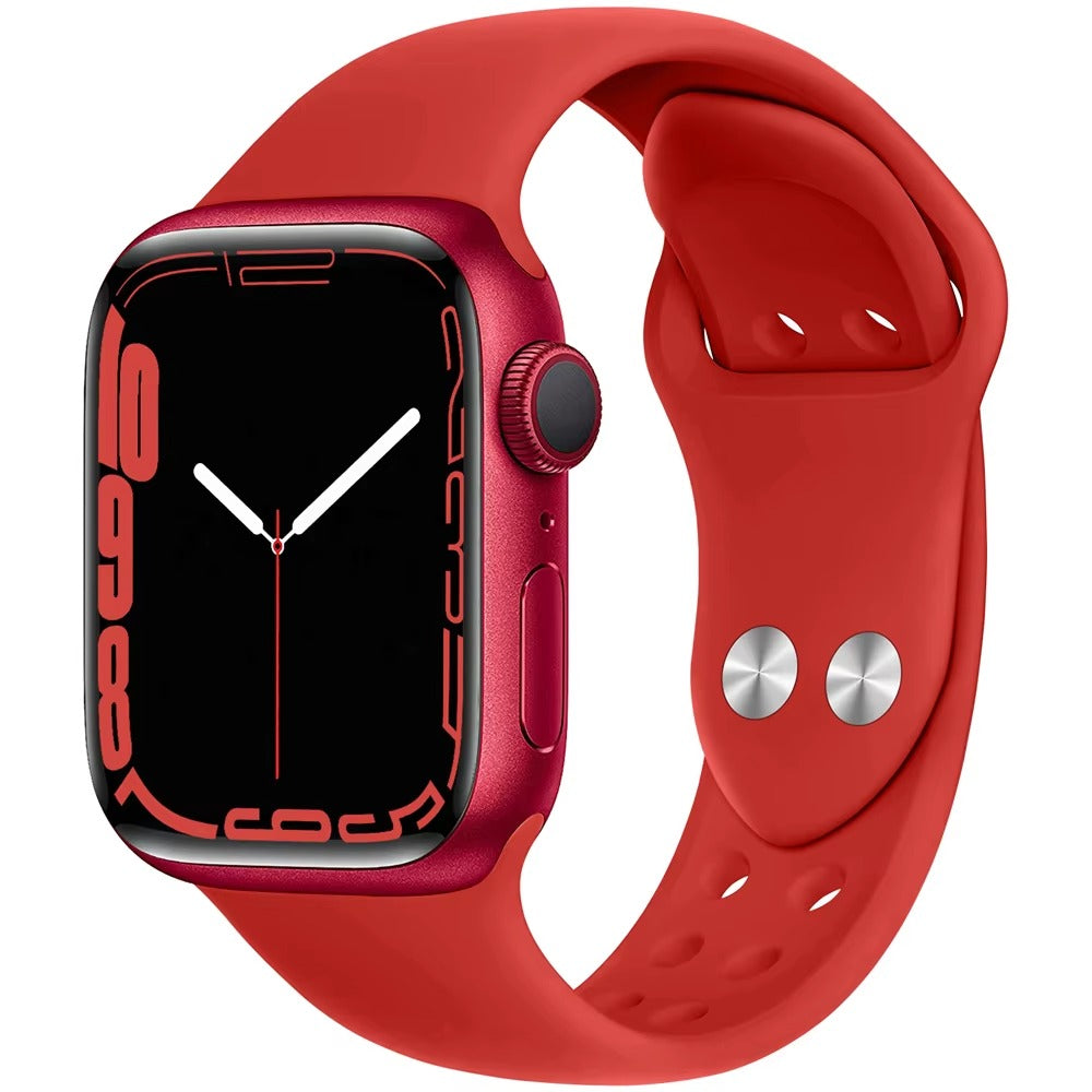 Smartwatch Bluetooth I7 Pro Max cu Monitorizare Ritm Cardiac, Pasi, Somn, Notificari, Control Muzica si Apeluri, Ecran Touch HD, Compatibil Android si iOS