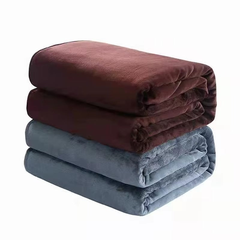 Set 2 x Patura Pufoasa Premium, Ultra Soft, Material Catifelat, Caldura si Confort Maxim, Dimensiuni 200x230 cm