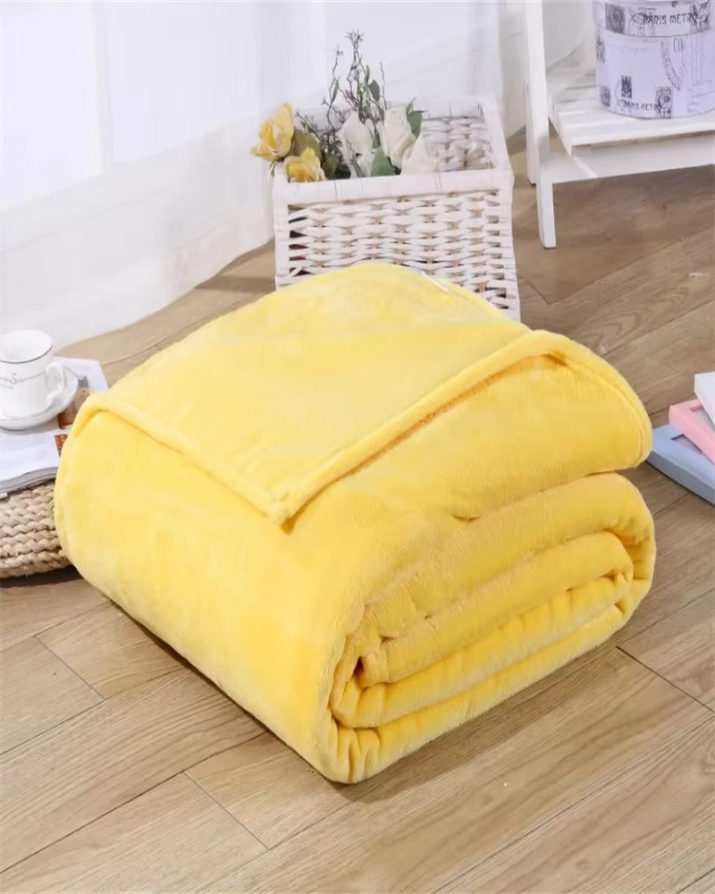 Set 2 x Patura Pufoasa Premium, Ultra Soft, Material Catifelat, Caldura si Confort Maxim, Dimensiuni 200x230 cm