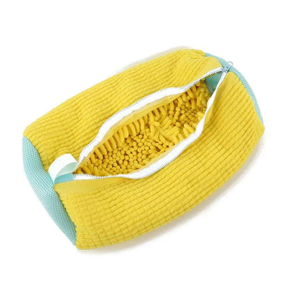 Set 2 x Saci Spalare Incaltaminte la Masina Protectie Pantofi Fermoar Rezistent Sac Spalare Adidasi Delicat Reutilizabil Pentru Masina de Spalat