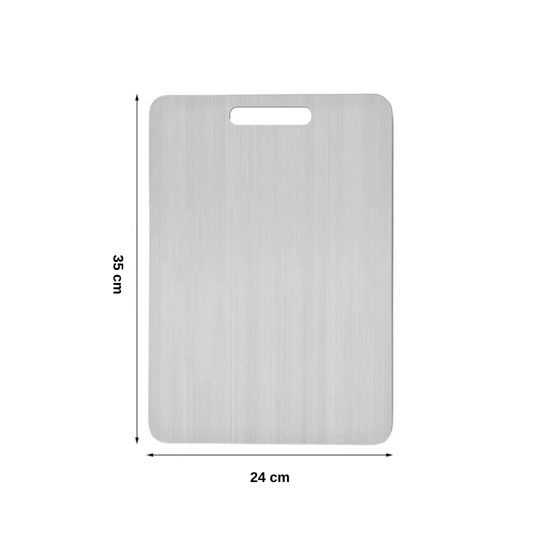 Set 3 x Tocator Bucatarie din Plastic – Antiderapant cu Maner, 3 Dimensiuni, Rezistente si Usor de Curatat