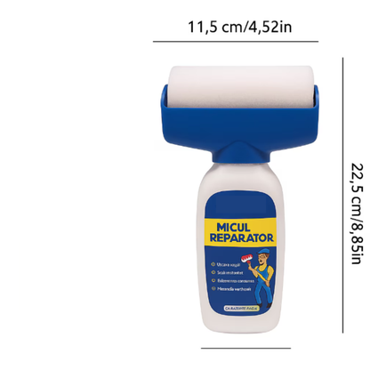 Set 2 x Trafalet Magic Micul Reparator cu Vopsea Lavabila pe Baza de Apa 500 g Fiecare, Rola Reutilizabila, Uscare Rapida si Aplicare Uniforma