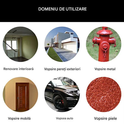 Dispozitiv Vopsire Electric 48V, 2 Acumulatori, 3 Duze, Rezervor Mare 800ml, Pulverizare Rapida si Eficienta