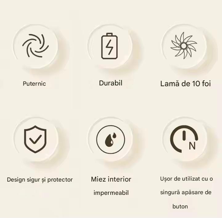 Storcator de Fructe Portabil 600 ml, Baterie 1500 mAh, Incarcare USB si Afisaj Digital , Zdrobire Rapida
