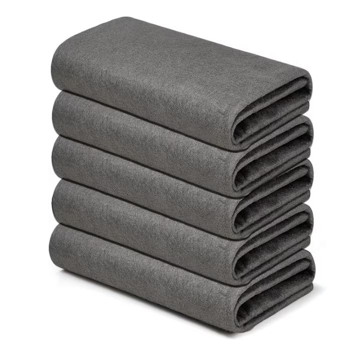 Set 10 x Lavete Microfibra 30x30 cm, Ultra Absorbante, Fara Scame, Curatare Eficienta, Reutilizabile, pentru Bucatarie, Masina, Geamuri si Mobilier