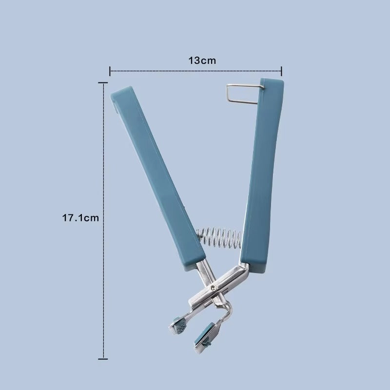 Set Cleme pentru Vase Fierbinti cu Manusi Termorezistente – Prindere Sigura, Material Inox si Silicon, protectie Anti-Arsura, Utilizare Usoara in Bucatarie