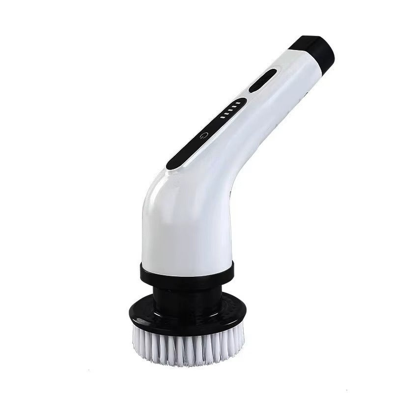 Perie Electrica de Curatare cu 7 Capete Interschimbabile, 2 Viteze Reglabile si Maner Extensibil – Fara Fir, Rezistenta la Apa, Curatare Rapida si Eficienta