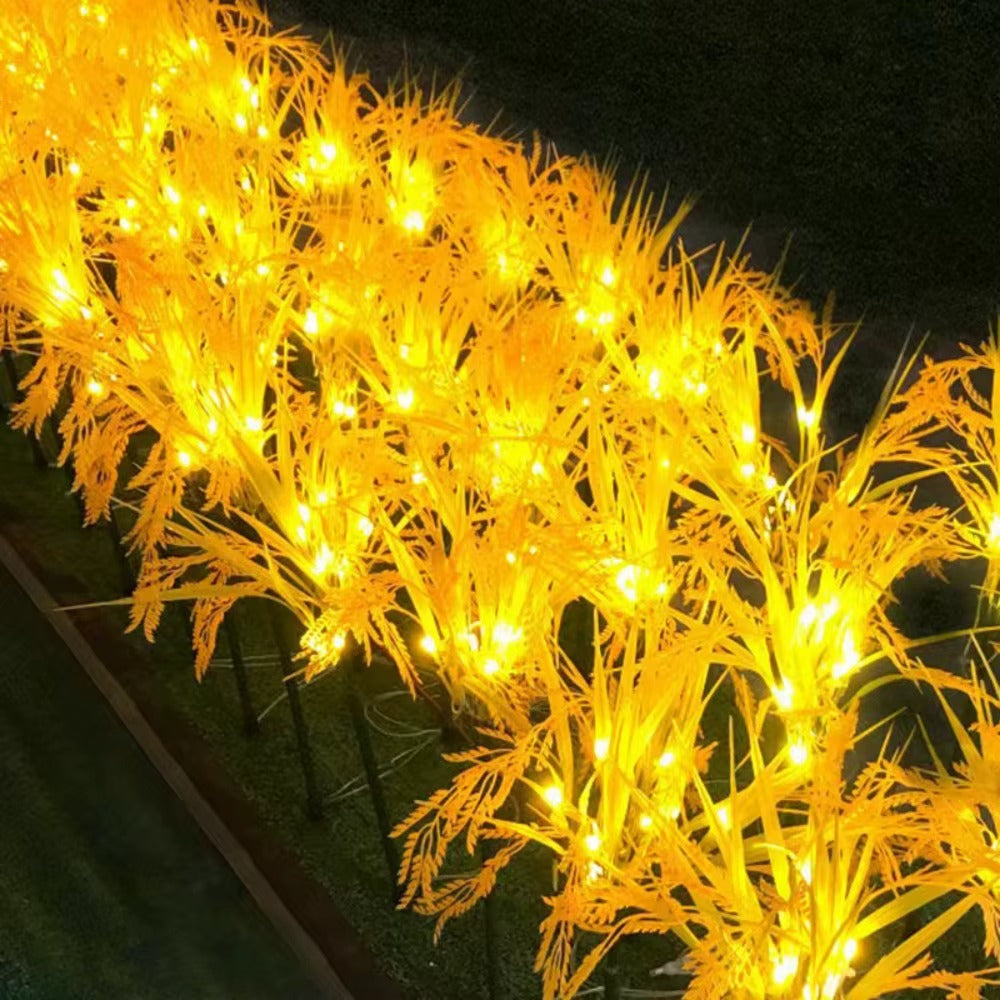 Set 2 x Lampi Solare Decorative pentru Gradina Model Spice de Grau – LED cu Senzor de Lumina, Iluminare Ambientala, Rezistente IP66 pentru Exterior
