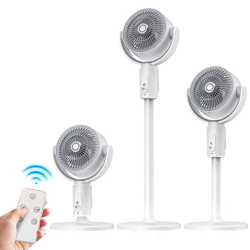 Ventilator 3 In 1 Reglabil Pe Inaltime Cu Telecomanda, 3 Viteze, Oscilatie Automata, Design Modern Pentru Racire Eficienta