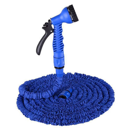 Set Plasa Anti Insecte Magnetica pentru Usa + Furtun Extensibil 22.5M cu Accesoriu de Stropit – Pachet Util pentru Casa si Gradina