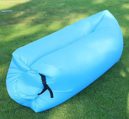 Saltea Gonflabila Sezlong Lazy Bag cu Umflare Rapida fara Pompa – Ideala pentru Plaja, Piscina si Drumetii