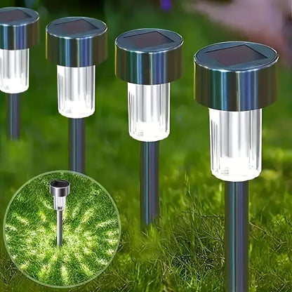 Set 30 x Lampa Solara LED Tip Tarus pentru Gradina, Iluminat Exterior Alei Curte Terasa, Lumina Automata Noaptea, Rezistente la Apa IP65