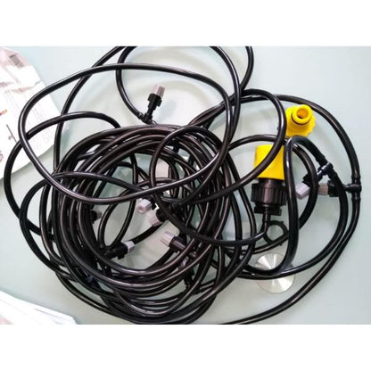 Kit Racire Terasa 15 m cu Sistem Pulverizare – Instalatie Racire Aer pentru Gradina, Balcon si Foișor