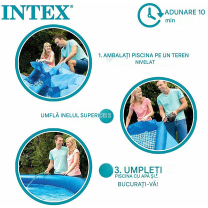 Piscina gonflabila cu filtru Intex Easy Set 244 x 61 cm
