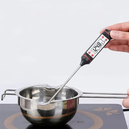Termometru Digital Alimentar cu Sonda Inox, Afisaj LCD, Masurare Rapida
