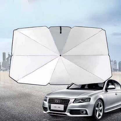 Parasolar Auto Tip Umbrela Pentru Parbriz, Protectie UV, Pliabil, Montaj Rapid, Protectie Impotriva Calduri