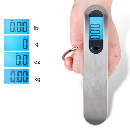 Cantar Electronic Pentru Bagaje, Afisaj LCD Digital, Capacitate 50 Kg, Precizie Ridicata, Compact Si Portabil