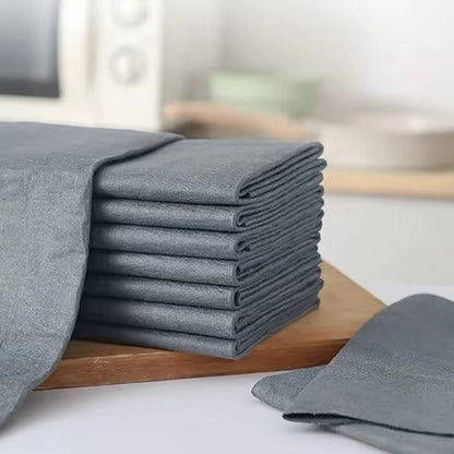 Set 10 x Lavete Microfibra 30x30 cm, Ultra Absorbante, Fara Scame, Curatare Eficienta, Reutilizabile, pentru Bucatarie, Masina, Geamuri si Mobilier