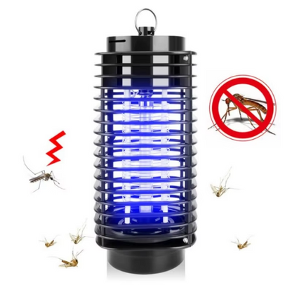 Sistem Complet Anti-Insecte – Lampa UV Electrica + 2 Perdele Magnetice pentru Usa