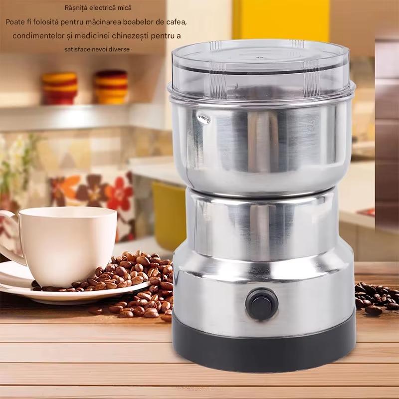 Rasnita Electrica Multifunctionala pentru Cafea si Condimente 150W – Macinare Rapida, Design Compact, Ideala pentru Bucatarie
