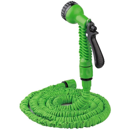 Kit Intretinere Gradina – 4 x Unelte Sapat, Furtun Extensibil 30M cu Accesoriu de Stropit si Manusi cu Gheare