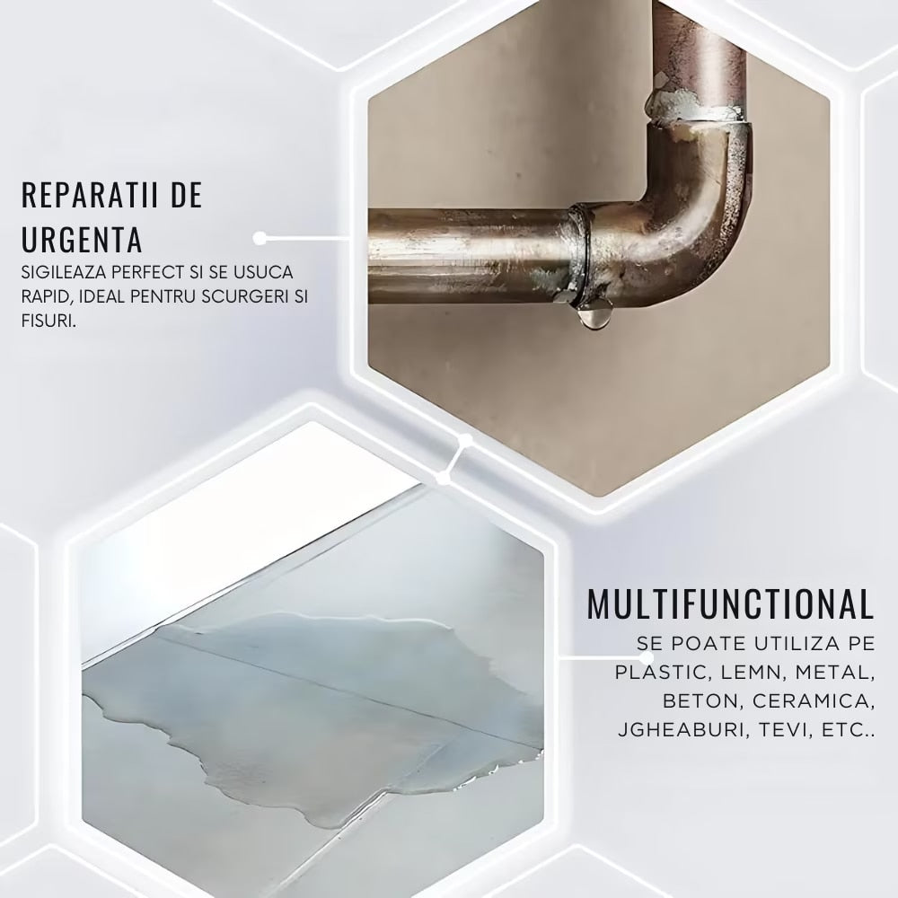 Set 2 x Spray Etansare Cauciuc Lichid 750 ml Impermeabilizare Fisuri Protectie Apa Reparatii Rapide Exterior Interior